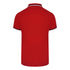 Aquascutum Active Active Cotton Stripes Polo Dry Fit Red Aa_Core_Po002_13 Red Polo Shirt Mens