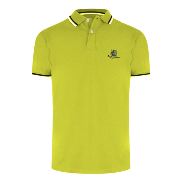 Aquascutum Active Active Cotton Polo Yellow Aa_Po001_15 Mens