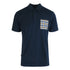 Aquascutum Active Beach Sailor Check Polo Navy Ab_Core_Po002_11 Mens