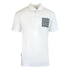 Aquascutum Active Beach Sailor Check Polo Optical White Ab_Core_Po002_01 White Polo Shirt Mens