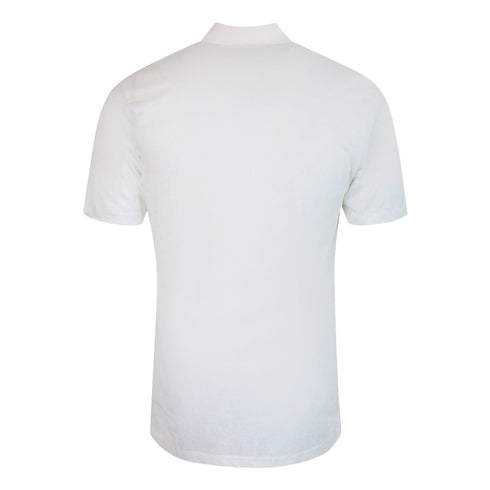 Aquascutum Active Beach Sailor Check Polo Optical White Ab_Core_Po002_01 White Polo Shirt Mens