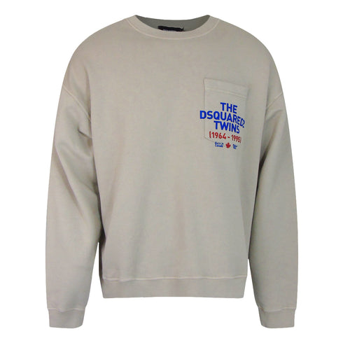 Dsquared2 S74Gu0863 S25030 802 Sweatshirt Stone