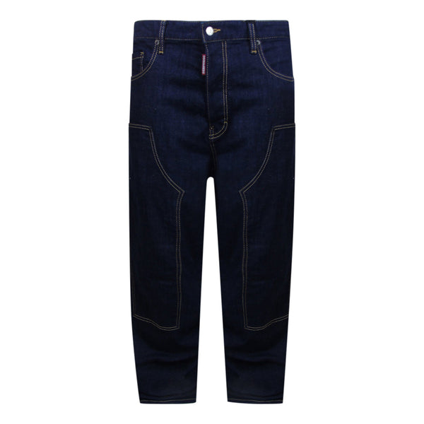 Dsquared2 S74Lb1685 S30664 470 Carpenter Jeans Navy Blue
