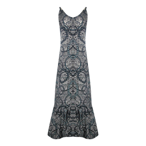 Inoa Fashion Jafari 120211 Frill Strap Maxi Womens