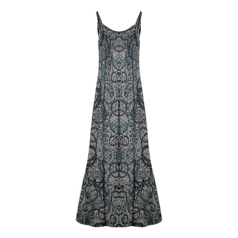 Inoa Fashion Jafari 120211 Frill Strap Maxi Womens