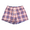 Replay Red Checkered Swim Shorts Check red