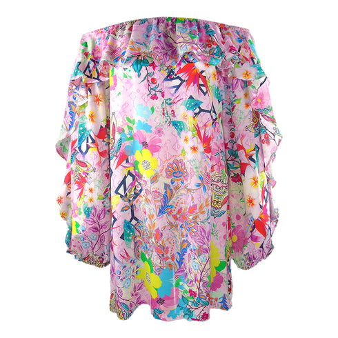 Inoa Fashion Rosetto Gardenia 1202118 Boho Top Womens