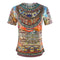 Inoa Fashion Arizona 1925 Rd Gld Slvr Blck Gry T Shirt Womens