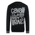 Cavalli Class Txt66C Cf050 05051 Black Round Neck Sweatshirt Mens - Style Centre Wholesale