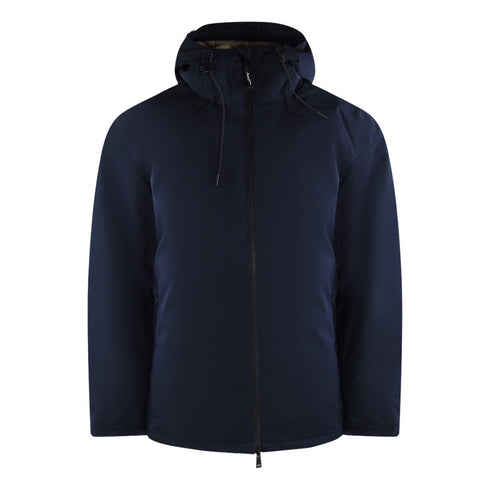 Aquascutum Active Hydroid Parka Navy Blue Parka Jacket