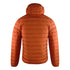 Aquascutum Active 100Gr Hooded Jacket Rust Jk011 23 Orange Jacket Male - Style Centre Wholesale