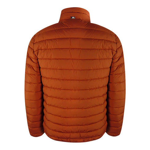 Aquascutum Active 100Grock Neck Jacket Rust Jk012 23 Orange Jacket Male - Style Centre Wholesale