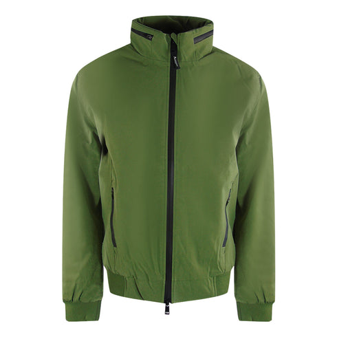 Aquascutum Active Hydroid Parka Army Green Jk004 06 Green Parka Jacket Male Copy - Style Centre Wholesale