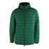 Aquascutum Active 100Gr Hooded Jacket Hunter Green Jk011 27 Green Jacket Male - Style Centre Wholesale