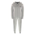 Aquascutum Aa_Ow04_St004Ogo Zf Hoodie Grayel St004 Grey Zip Hoodie And Track Pants Set Male