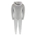 Aquascutum Aa_Ow04_St004Ogo Zf Hoodie Grayel St004 Grey Zip Hoodie And Track Pants Set Male