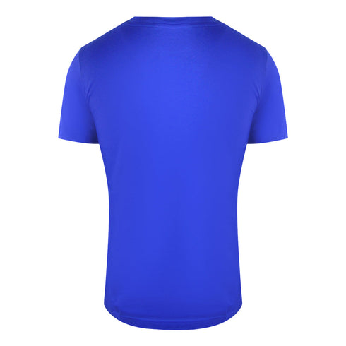 Moschino 222Ea07119541 Double Smiley Blue T Shirt 2278 Blue T Shirt Female