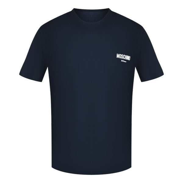 Moschino 221Za07239240 1510 Multi Blue T Shirt Male