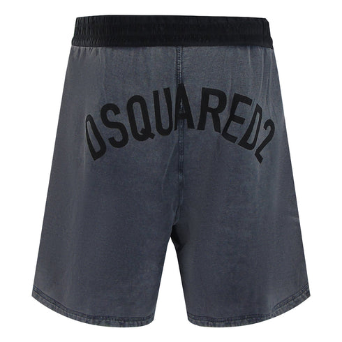 Dsquared2 S74Mu0733 S25030 982X Charcoal Black Shorts Mens