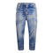 Dsquared2 S71Lb1118 S30309 B9G Brother Jean 470 Navy Blue Jeans Mens