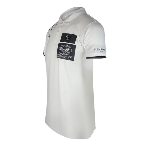 Plein Sport Ps25Mpl03 White Polo Shirt Male - Style Centre Wholesale