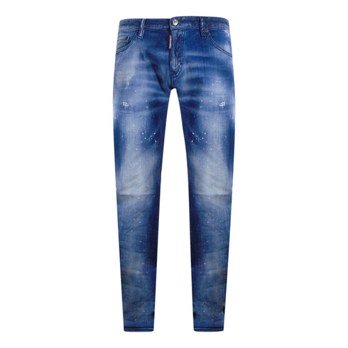 Dsquared2 S74Lb0938 S30342 Sexy Twist Jean 470 Blue Jeans Mens