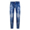 Dsquared2 S74Lb0938 S30342 Sexy Twist Jean 470 Blue Jeans Mens