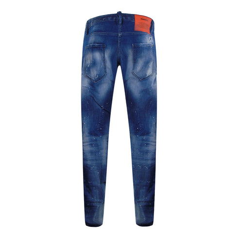 Dsquared2 S74Lb0938 S30342 Sexy Twist Jean 470 Blue Jeans Mens