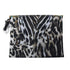 Inoa Fashion Siberia 1927 Brown Animal Print Clutch Bag Womens - Style Centre Wholesale