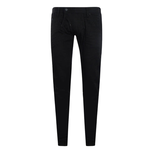 Dsquared2 S71Lb0802 S30564 Straight Leg Sharpei Jean 900 Black Jeans Mens