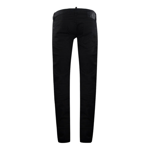 Dsquared2 S71Lb0802 S30564 Straight Leg Sharpei Jean 900 Black Jeans Mens