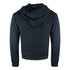 Emporio Armani Navy Blue Hooded Zip Up Hoodie