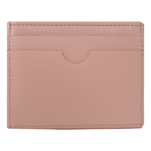 Off White Ownd016S22Lea0013000 Pink Card Holder Female