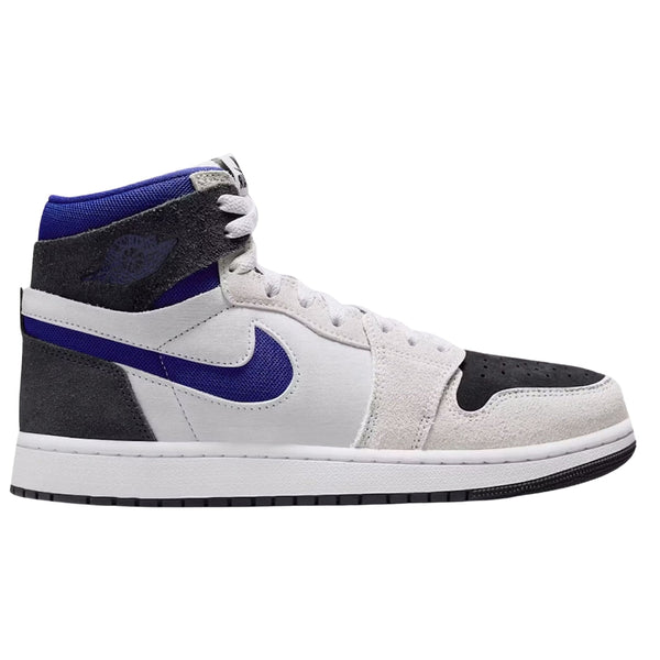 NIKE DV1305 040 Nike Air Jordan 1 ZM Air CMFT 2 BLUE/GREY/BLACK TRAINER WOMEN UK 5
