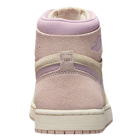 NIKE DV1305 100 Nike Air Jordan 1 ZM Air CMFT 2 BEIGE/PURPLE TRAINER WOMENS UK 7.5