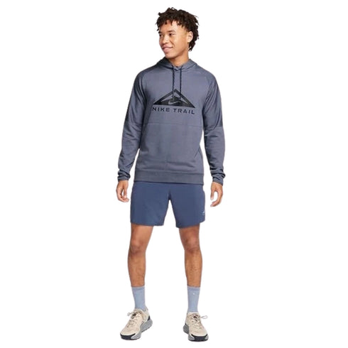 Nike Dv9324 003 Grey/Silver Hooded Jumper Male S