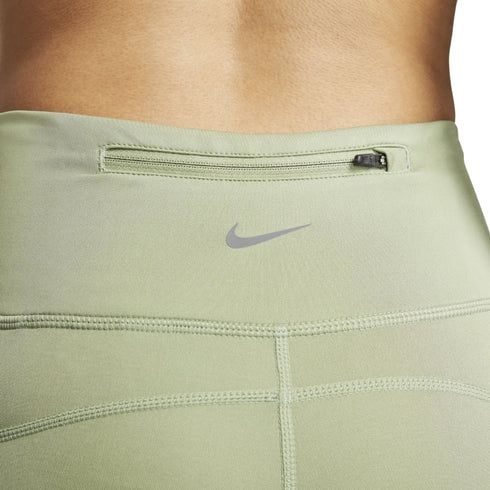 Nike Dx0948 386 Oil Green Running Leggings Female XS