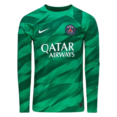 NIKE DX2637 325 GREEN L/S T-SHIRT MENS S