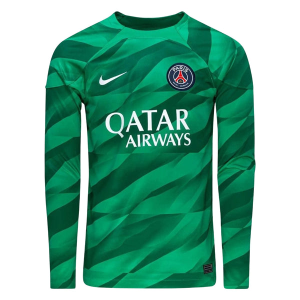 NIKE DX2637 325 GREEN L/S T-SHIRT MENS S