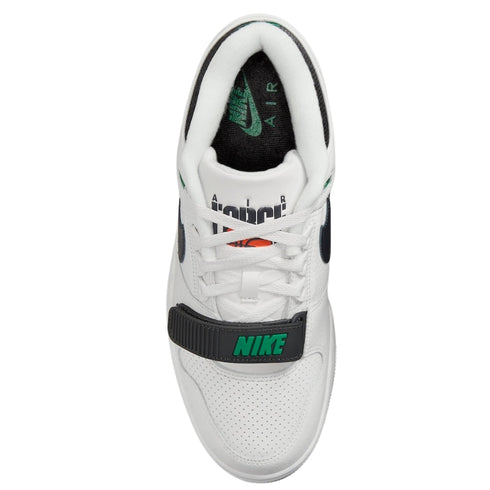 NIKE DZ4627 001 AAF88 WHITE/BLACK/GREEN TRAINER MENS UK 8.5