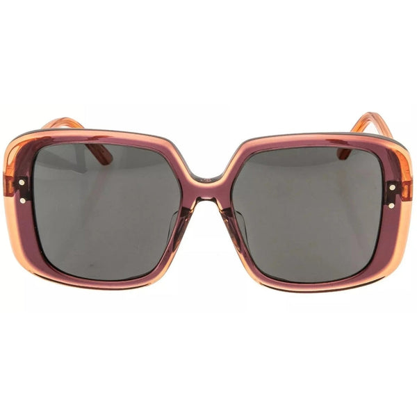 Dior Diorhighlight S3F Cd40125F 35A0 71A Red Frame Smoke Grey Lens Sunglasses Womens
