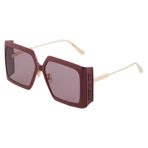 Dior Diorsolar S2U Cd40039U 35D0 66S Burgundy Frame Bordeaux Lens Sunglasses Womens