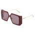 Dior Diorsolar S2U Cd40039U 35D0 66S Burgundy Frame Bordeaux Lens Sunglasses Womens