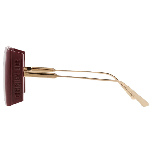 Dior Diorsolar S2U Cd40039U 35D0 66S Burgundy Frame Bordeaux Lens Sunglasses Womens