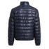 Parajumpers ERNIE LEATHER PMJKLE02 241 PEACOT NAVY BLUE LEATHER JACKET Mens L