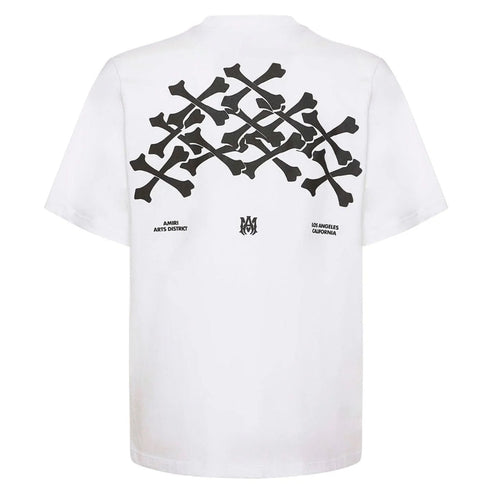 Amiri Retail Exclusive Bones Logo White T-Shirt XL