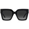 Jimmy Choo Edna 807 9O Black Sunglasses 52/22/145