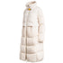 Parajumpers Comfort Fit Eyma White Long Down Jacket S