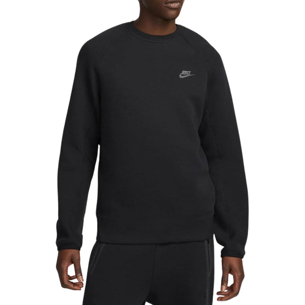 NIKE FB7916 010 BLACK CREWNECK SWEATSHIRT MENS S