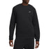 NIKE FB7916 010 BLACK CREWNECK SWEATSHIRT MENS S